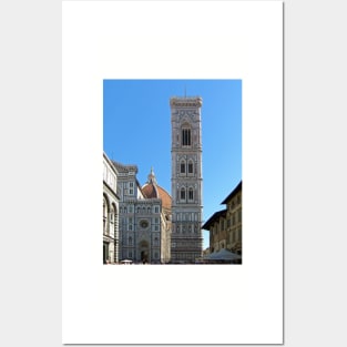 Campanile Tower and Duomo, Florence Posters and Art